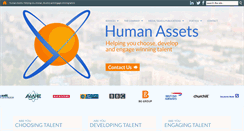 Desktop Screenshot of humanassets.co.uk