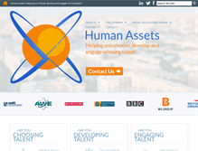 Tablet Screenshot of humanassets.co.uk